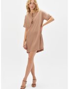 Top Secret Rochie mini cu croiala dreapta si slit in V - Maro nisip
