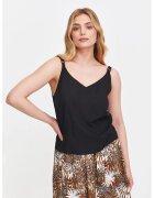 Top Secret Top uni cu decolteu in V - Negru