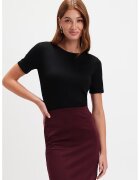 Top Secret Tricou cu decolteu rotund - Negru