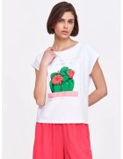 Top Secret Tricou de bumbac cu decolteu rotund - Alb