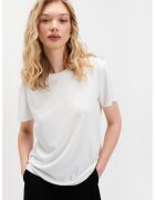 Top Secret Tricou lejer cu decolteu la baza gatului - Alb optic