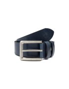 Toro Nero Curea piele barbati - bleumarin - Thick bleumarin - Bleumarin