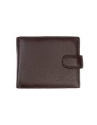 Toro Nero Portofel barbati din piele naturala maro Executive - protectie RFID