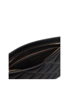Tory Burch Geanta dama Fleming Pochette - neagra - din piele ecologica
