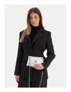 Tory Burch Geanta dama Kira Turnlock Mini B - alb - din piele ecologica