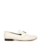 Tory Burch Mocasini dama - Eleanor Loafer - piele naturala - crem deschis