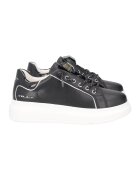 Tosca Blu Pantofi sport cu insertii din piele - Negru