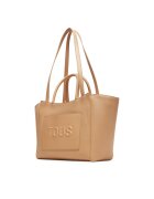 Tous Geanta dama Sand Brenda City 20021922 - ecologica - universala - culoare bej