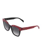 Tous Ochelari de soare cat-eye cu lentile in degrade - Rosu/Negru/Gri antracit