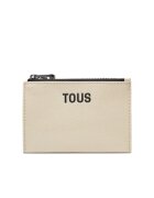 Tous Portofel dama etui pentru carduri - bej - model New Dorp