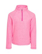 Trespass Bluza de trening cu fermoar scurt si guler inalt Meadows - Roz pastel