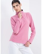 Trespass Bluza de trening din fleece cu fenta cu fermoar scurt Skylar - Roz