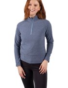Trespass Bluza de trening din fleece cu maneci raglan Meadows - Alb/Bleumarin