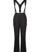 Trespass Pantaloni cu bretele pentru ski Jayne - Negru