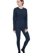 Trespass Set de haine unisex din material termic - pentru drumetii Mystery - 2 piese - Bleumarin