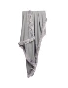 Trim Eșarfă dama - 100% lână de alpaca - gri - 180cm