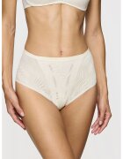 Triumph Chiloti cu talie inalta Smart Ellipse - Alb fildes