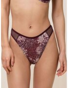 Triumph Chiloti Lavish Spotlight High Waist Thong - visina putreda