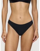 Triumph Chiloti tanga cu dantela pe partea din spate Pretty Micro - Negru stins