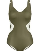Triumph Costum de baie dama 10214522 - Poliamida/Elastan - Verde - Verde