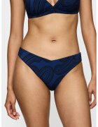 Triumph Slip brazilian Flex Smart Summer - Negru/Bleumarin