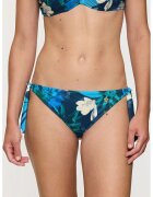 Triumph Slip cu imprimeu - Albastru/Bleumarin