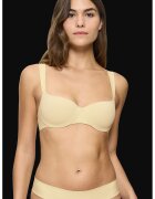 Triumph Sutien balconette cu burete - Galben pai