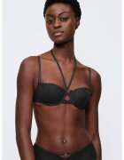 Triumph Sutien balconette cu decolteu halter - Negru
