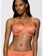 Triumph Sutien cu acoperire completa Essential Minimizer T - Portocaliu