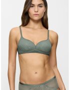 Triumph Sutien cu burete si bretele ajustabile Delightful Spotlight - Gri maur