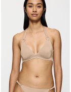Triumph Sutien de baie cu cupe triunghiulare Midnight Swim - Maro deschis
