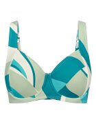 Triumph Sutien de baie dama 10214535 - Poliamida/Elastan - Albastru