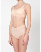 Triumph Sutien din dantela si jerseu Fit Smart - Piersica
