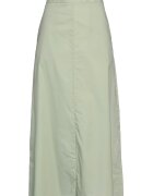 Tru Trussardi Fusta dama Trussardi - lunga - verde - bumbac - cu fermoar - doua buzunare -