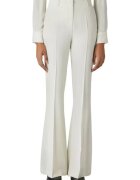 Tru Trussardi Pantaloni dama - Lana/Viscoza - Ecru -