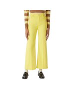 Tru Trussardi Pantaloni dama Trussardi - evazati - 5 buzunare - galben - bumbac -