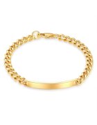 True Rebels Bratara lant placata cu aur de 14K