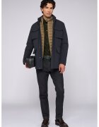 Trussardi Blugi regular fit cu model uni - Negru stins