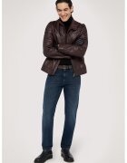 Trussardi Blugi slim fit cu model cu 5 buzunare - Albastru inchis