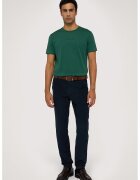 Trussardi Pantaloni din amestec de bumbac cu model uni - Albastru inchis