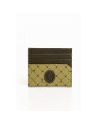 Trussardi Portcart din piele - Verde