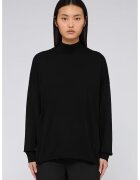Trussardi Pulover lejer cu guler mediu - Negru