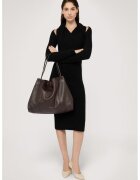 Trussardi Rochie midi cu maneci lungi - Negru