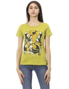 Trussardi Tricou cu imprimeu grafic - Verde