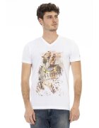 Trussardi Tricou regular-fit cu imprimeu - Alb