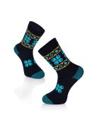 Try To Fly Sosete bumbac Active Lifestyle Socks ETHNO Dark Blue