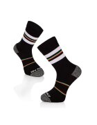 Try To Fly Sosete bumbac Active Lifestyle Socks RINGS Black White