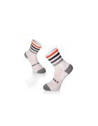 Try To Fly Sosete pentru alergat -RUNNING MICROLON SOCKS White - Gray