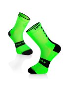 Try To Fly Sosete pentru ciclism CYCLING SOCKS Fluo Green