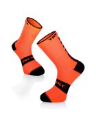 Try To Fly Sosete pentru ciclism CYCLING SOCKS Fluo Orange